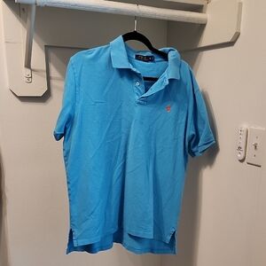 Polo by Ralph Lauren Men's Sky Blue Polo Shirt